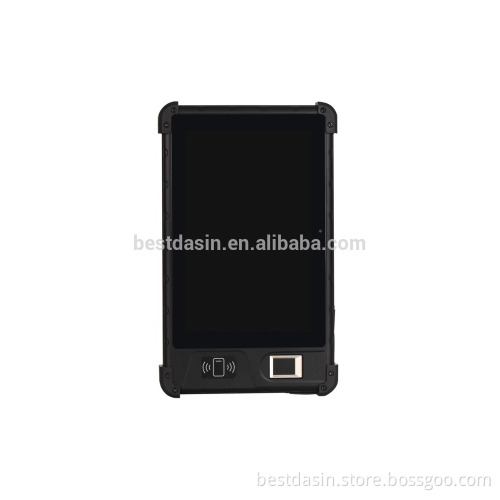 8" dual os ip65 rugged tablet pc with quality Germany imported rubber cover shell
